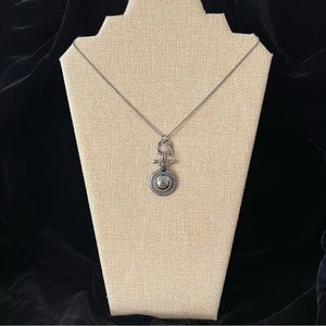 Metal Robert Rose Abstract Necklace